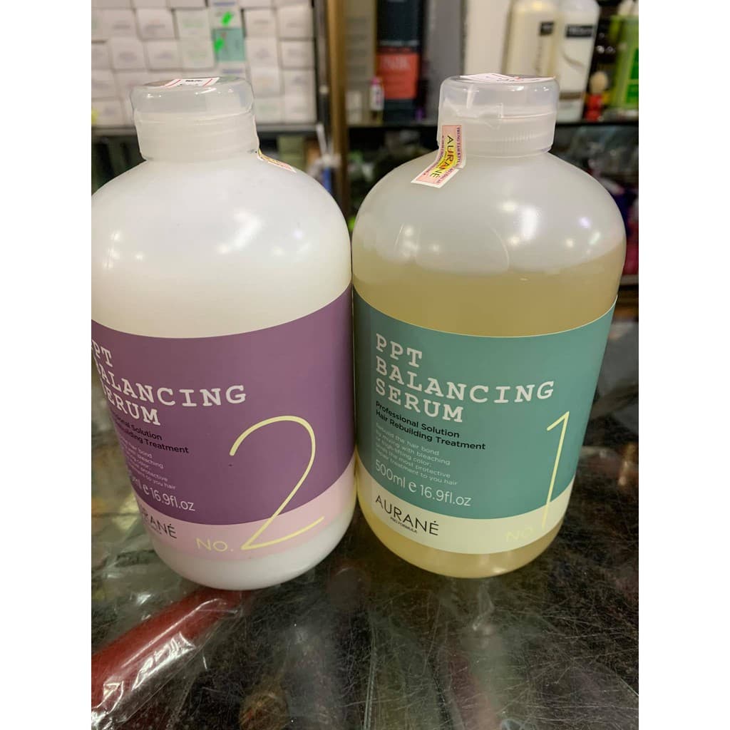 TÁI TẠO LIÊN KẾT TÓC AURANE PPT BALANCING SERUM 500ML X2