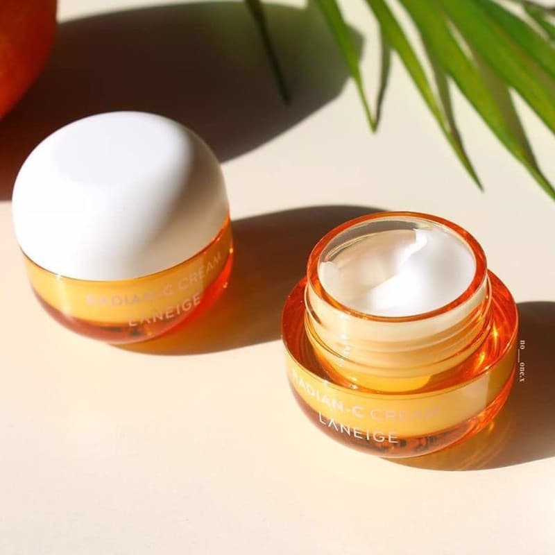 Kem dưỡng trắng giảm thâm nám LANEIGE RADIAN-C CREAM mẫu mới 10ml hoặc tuýp 7ml