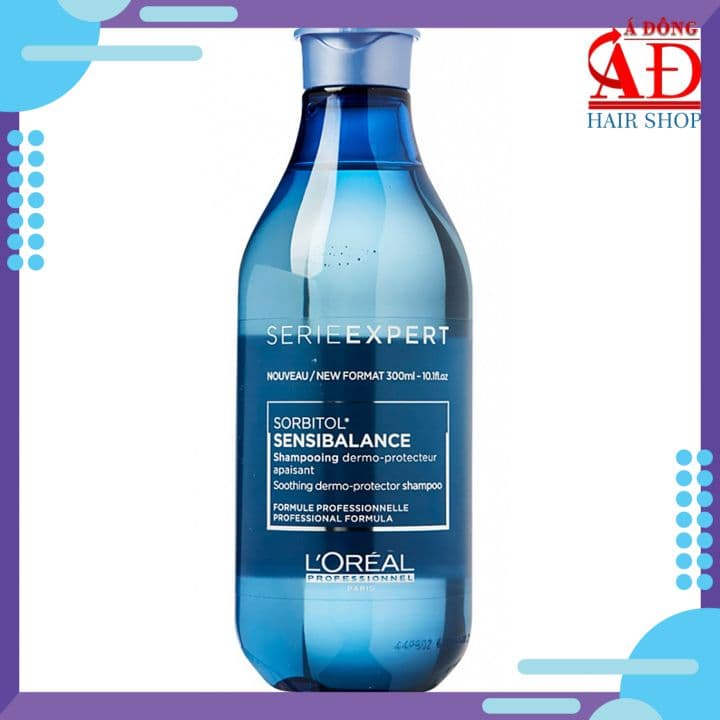 [LOREAL CHÍNH HÃNG] DẦU GỘI CHO TÓC VÀ DA ĐẦU NHẠY CẢM LOREAL SERIE EXPERT SORBITOL SENSIBALANCE 300ML