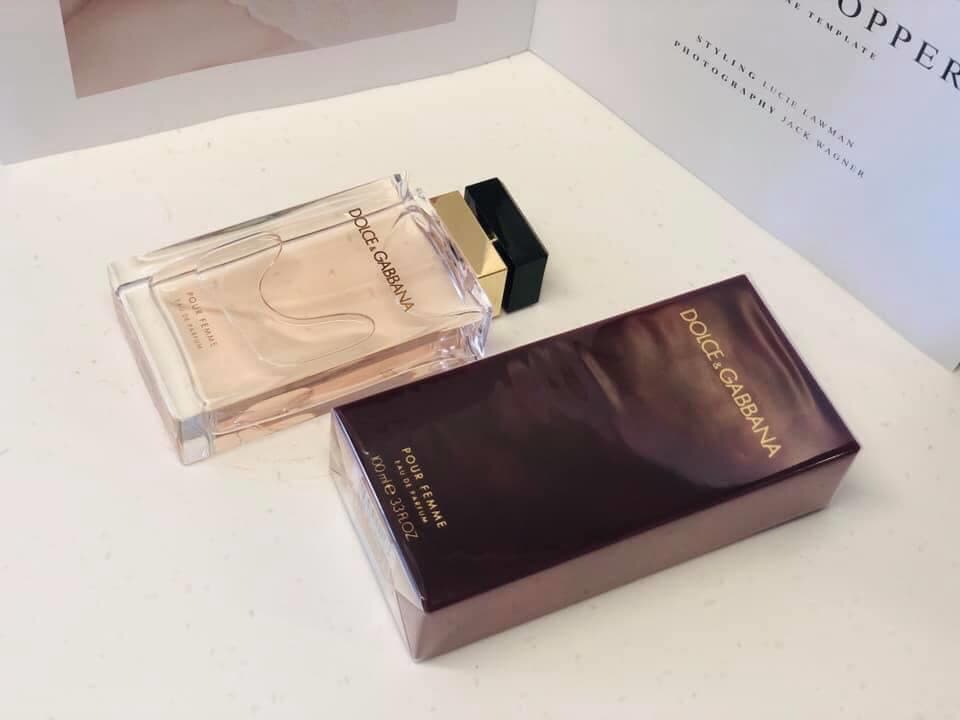 [HCM]Nước Hoa Nữ Dolce & Gabbana Pour Femme 100ml Hương Thảo Mộc Thiên Nhiên