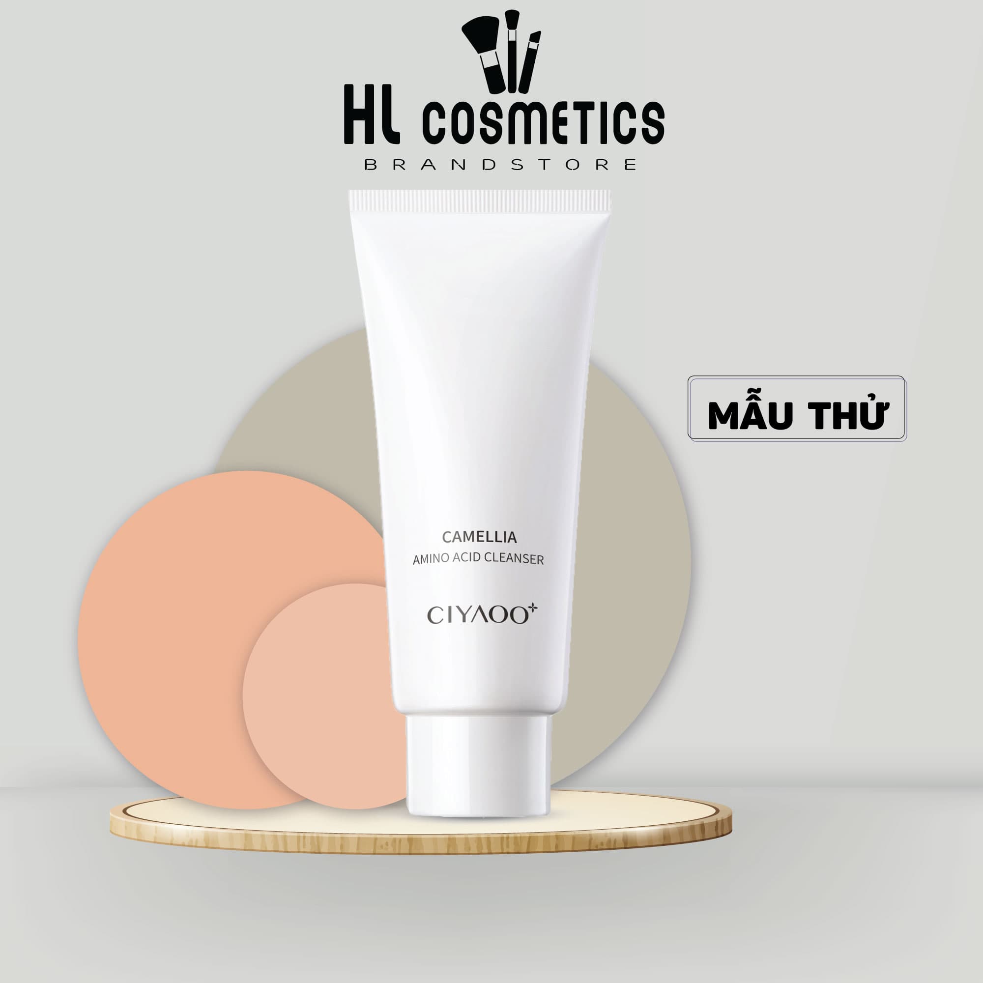 [HCM]⚡MẪU THỬ⚡ Sữa Rửa Mặt Sạch Sâu Ngừa Mụn CIYAOO Camellia Amino Acid Cleanser 5g QX0062