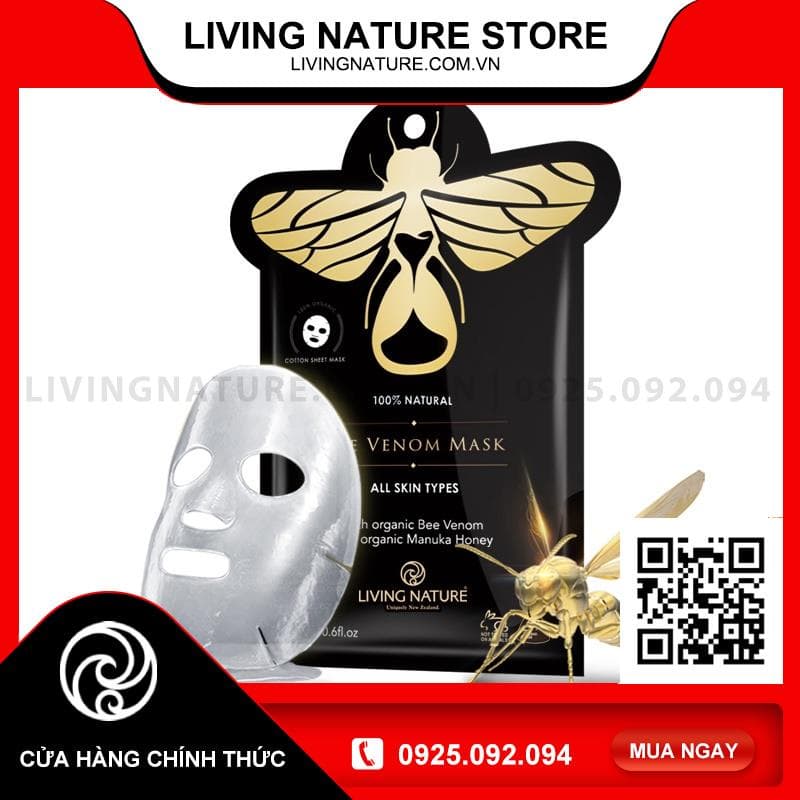 [Official Store] Mặt nạ dưỡng da chiết xuất nọc ong Bee Venom Mask – gói
