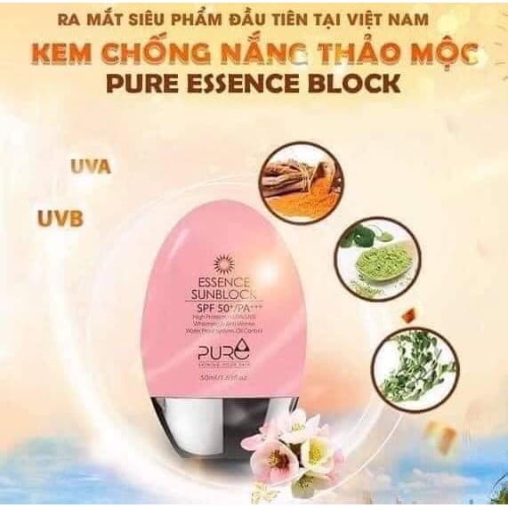 SỮA CHỐNG NẮNG HÀN QUỐC PURE ESSENCE SUNBLOCK GHB
