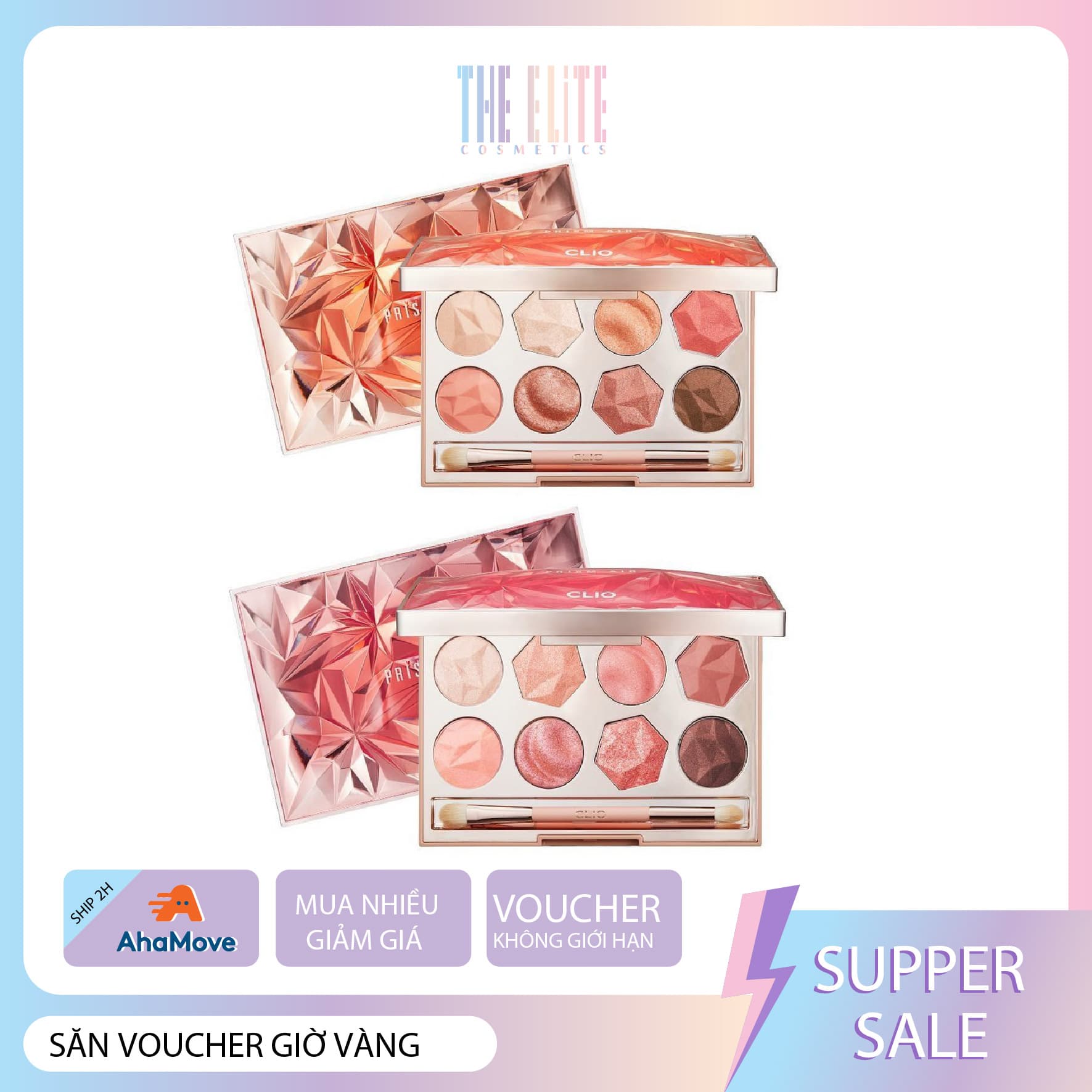 [HCM]Phấn Mắt Clio Prism Air Eye Palette