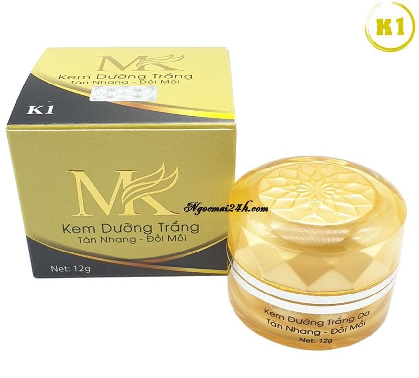 [HCM]mỹ phẩm MK K1 - kem dưỡng trắng da mặt xóa tàn nhang đồi mồi MY PHAM MK 12g