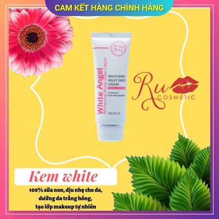 KEM DƯỠNG TRẮNG DA 𝗦𝗞𝗜𝗡𝗔𝗭 𝗪𝗛𝗜𝗧𝗘 𝗔𝗡𝗚𝗘𝗟 PH 5.5 – 70g