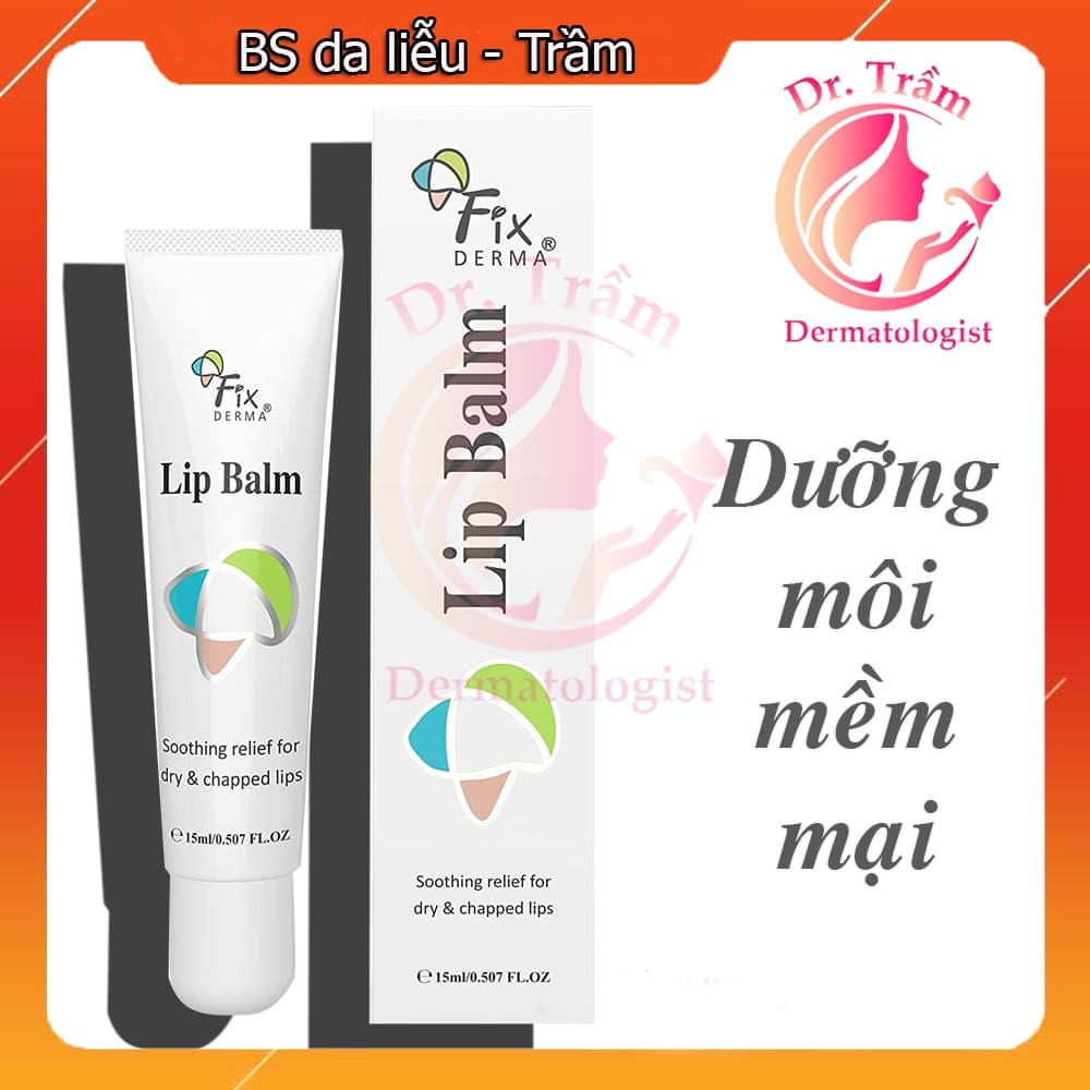 Son dưỡng môi Fixderma Lip Balm ✨ Chính hãng ✨ Dưỡng môi mềm mại