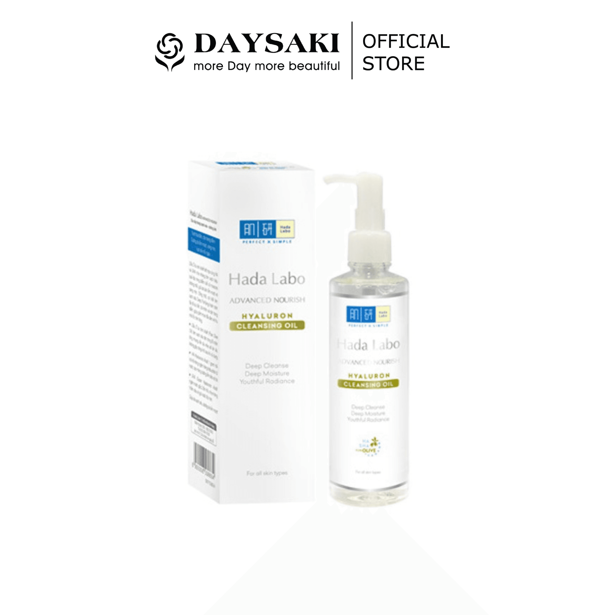 [HCM]Hada Labo Dầu Tẩy Trang Sạch Sâu Dưỡng Ẩm Tối Ưu Advanced Nourish Hyaluron Cleansing Oil 200ml