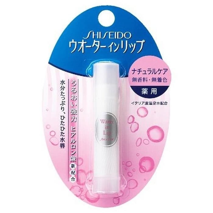Son dưỡng môi Shiseido water in lip SPF 18. (3.5g) - Nhật Bản (không màu)