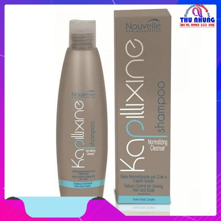 [HCM]Dầu gội dược thảo làm sạch da đầu và cân bằng dầu nhờn Nouvelle new Generation Kapillixine Normalizing Cleanser shampoo 250ml