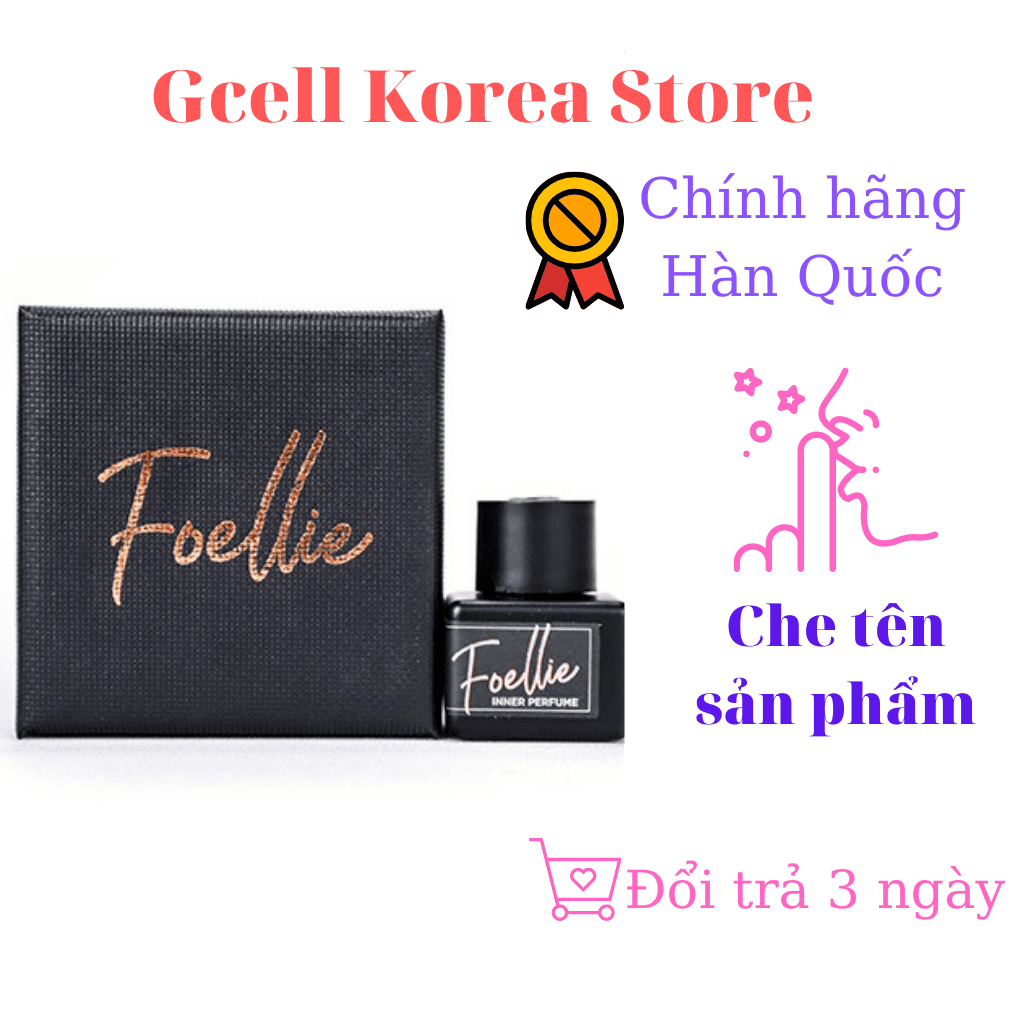 Nước hoa vùng kín Foellie Eau De Innerb Perfume Bijou - màu đen best seller