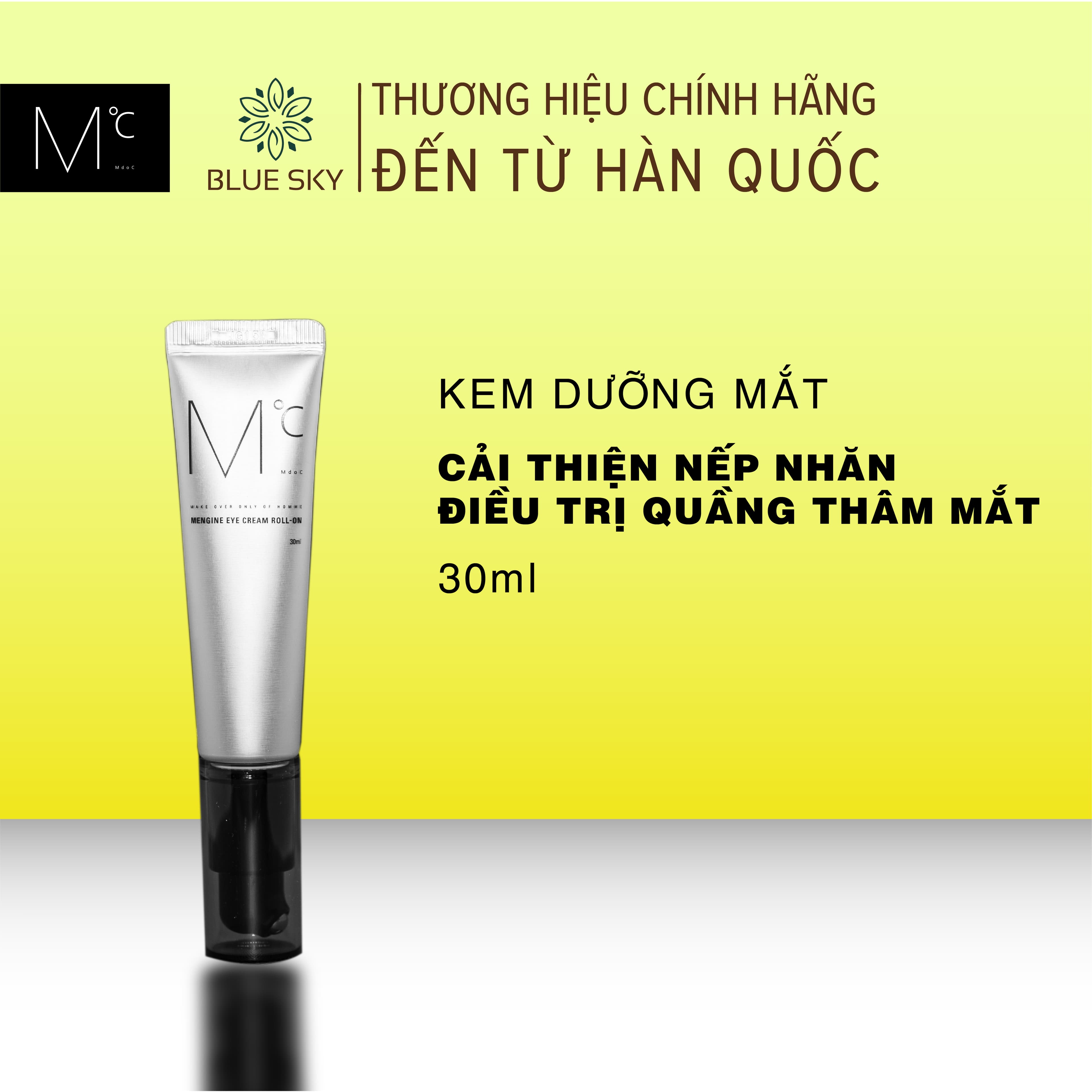 Kem dưỡng mắt dạng lăn MdoC Mengine Eye Cream Roll-On 30 ml