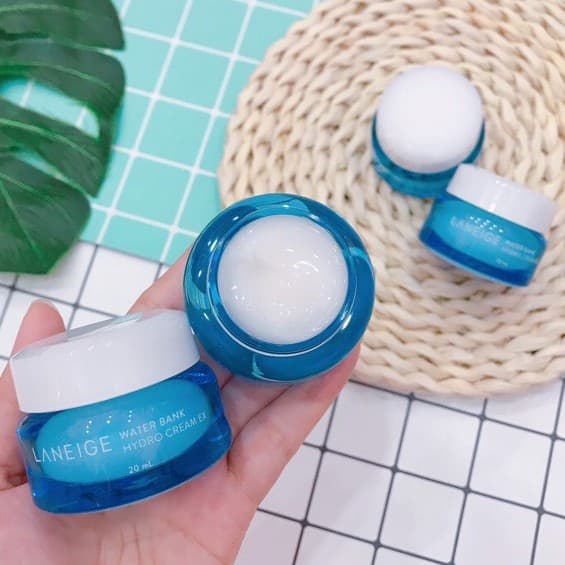 Kem Dưỡng Ẩm Laneige Water Bank Hydro cream ex mẫu mới 20ml 10ml