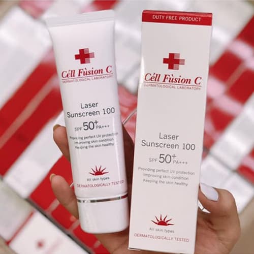 Kem chống nắng Cell Fusion Laser Sunscreen Hàn Quốc 50ml