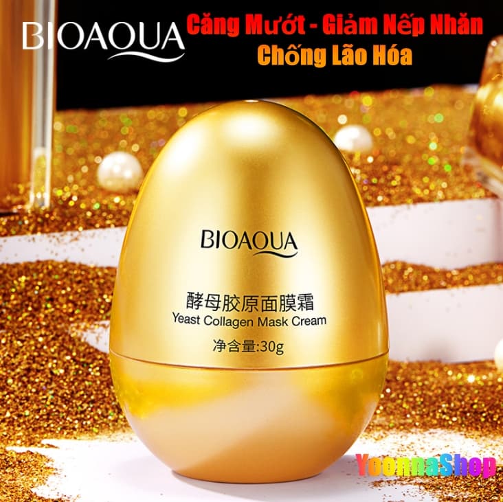 [HCM]Mặt Nạ Dưỡng Da Collagen BIOAQUA Săn Chắc Da Căng Mướt Giảm Nếp Nhăn Và Chống Lão Hóa (Dạng Lột)