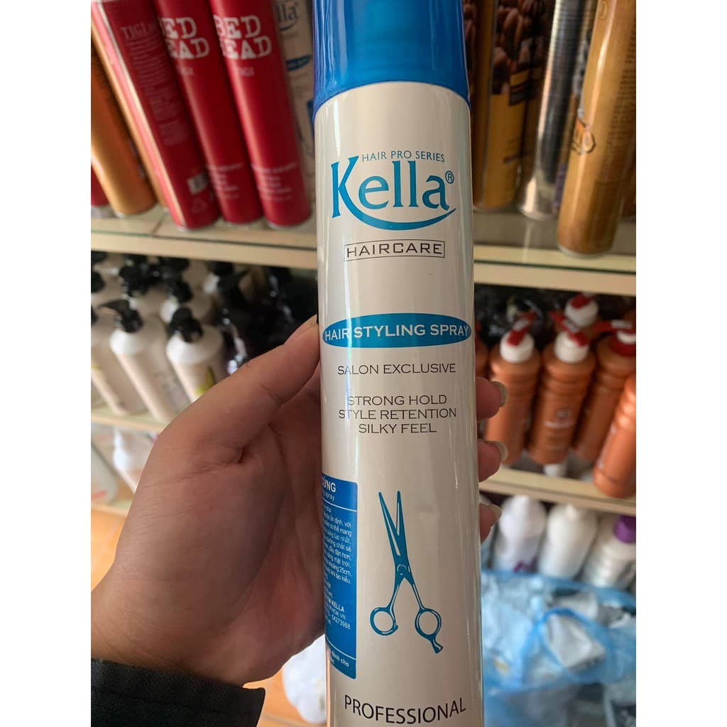 Gôm xịt tóc Kella 420ml