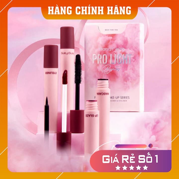 Set trang điểm 4in1 son HengFang Pro Light