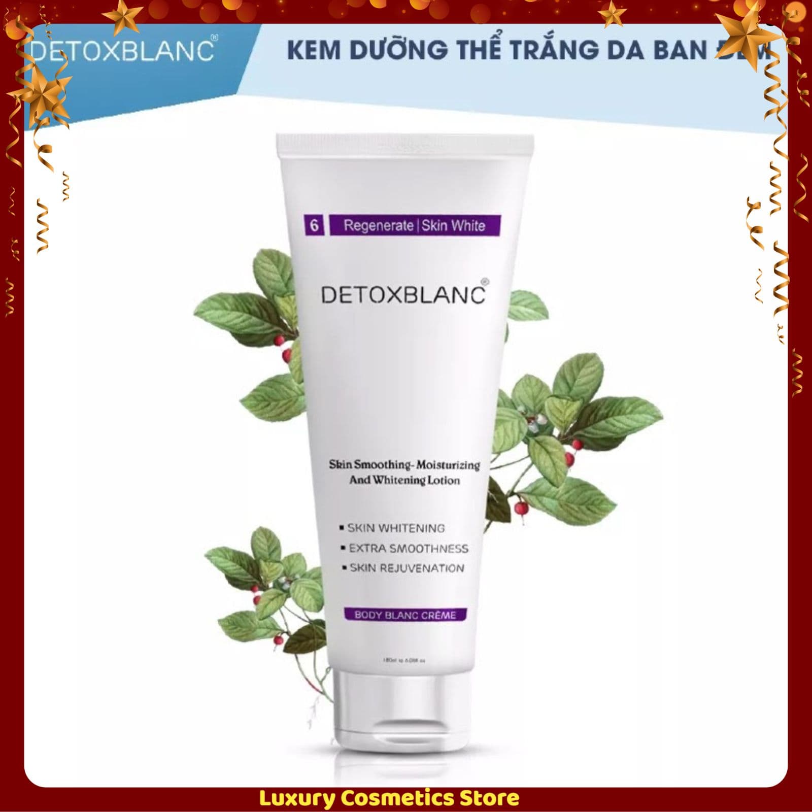 Kem Dưỡng Thể Trắng Da Ban Đêm Detox Blanc - Body Blanc Crème
