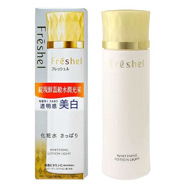Nước hoa hồng làm trắng da Kanebo Freshel Whitening Lotion 200ml - Nhật Bản