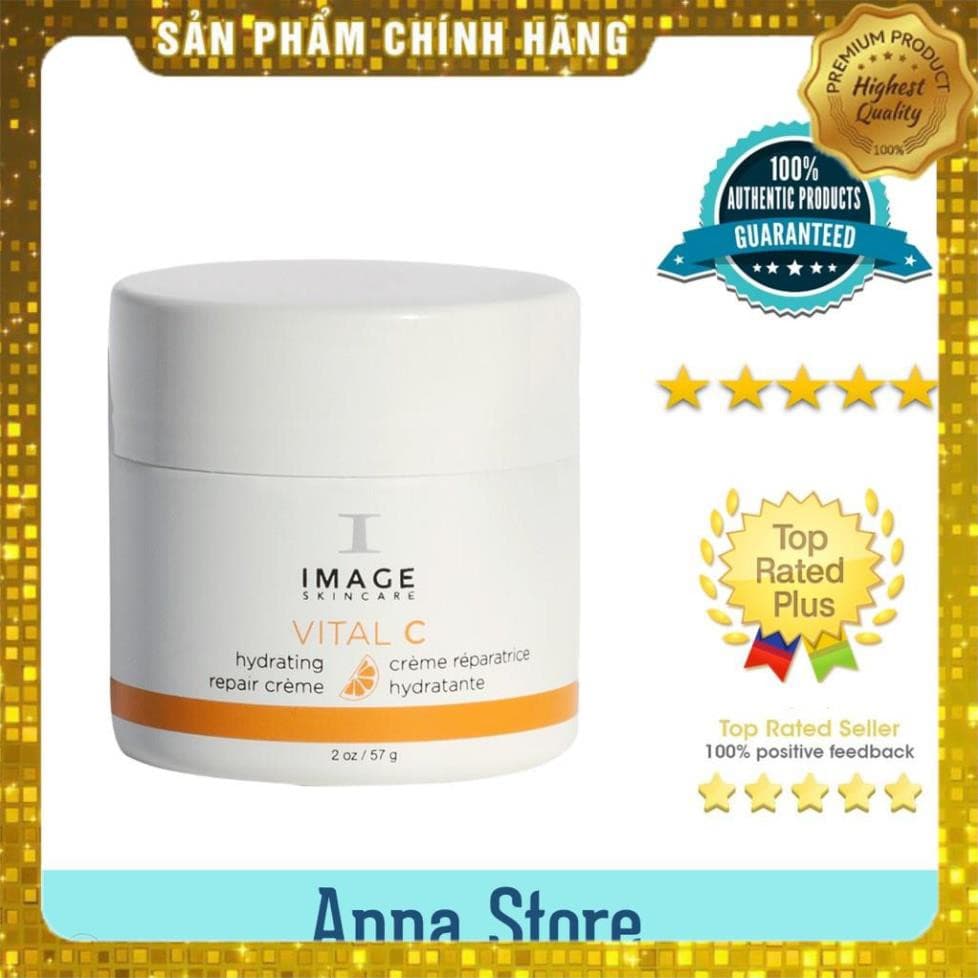 Kem Giảm Kích Ứng Làm Dịu Da Image Skincare Vital C Hydrating Repair Creme