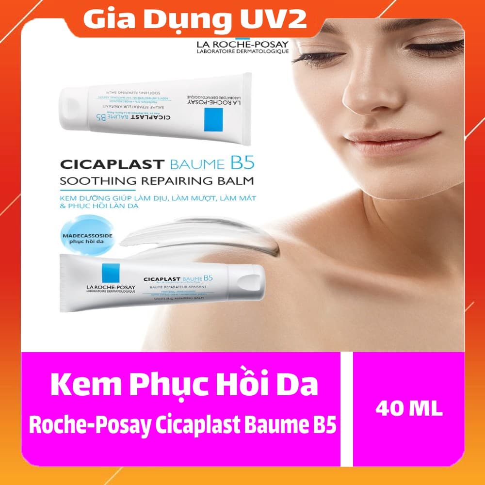 Kem dưỡng giúp làm mềm và dịu da LA ROCHE-POSAY Cicaplast baume B5 - phục hồi da ngăn ngừa sẹo mụn - Phục Hồi Cấp Ẩm