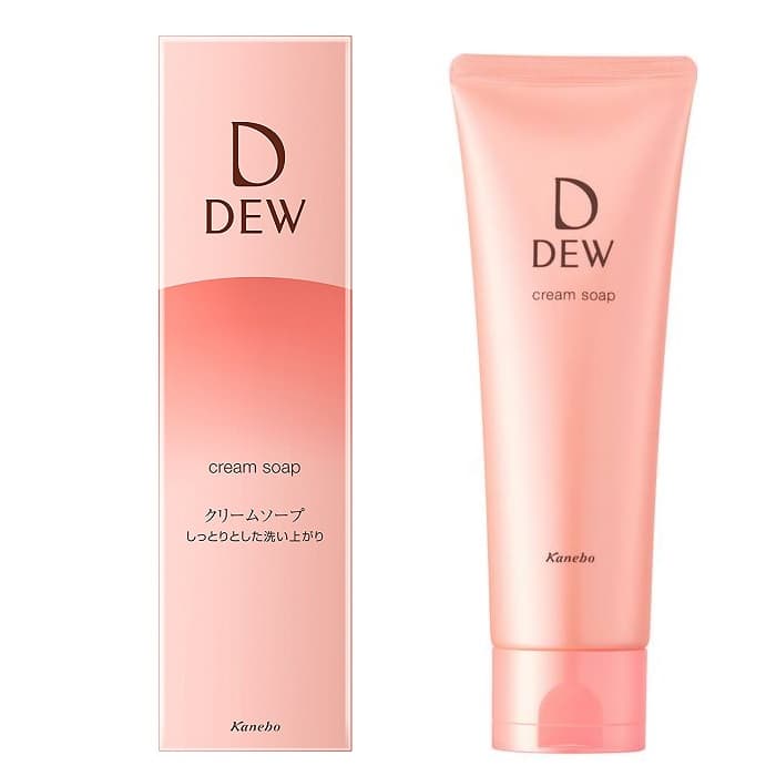 Sữa rửa mặt Chống lão hóa Kanebo DEW Soap Cream (125g)
