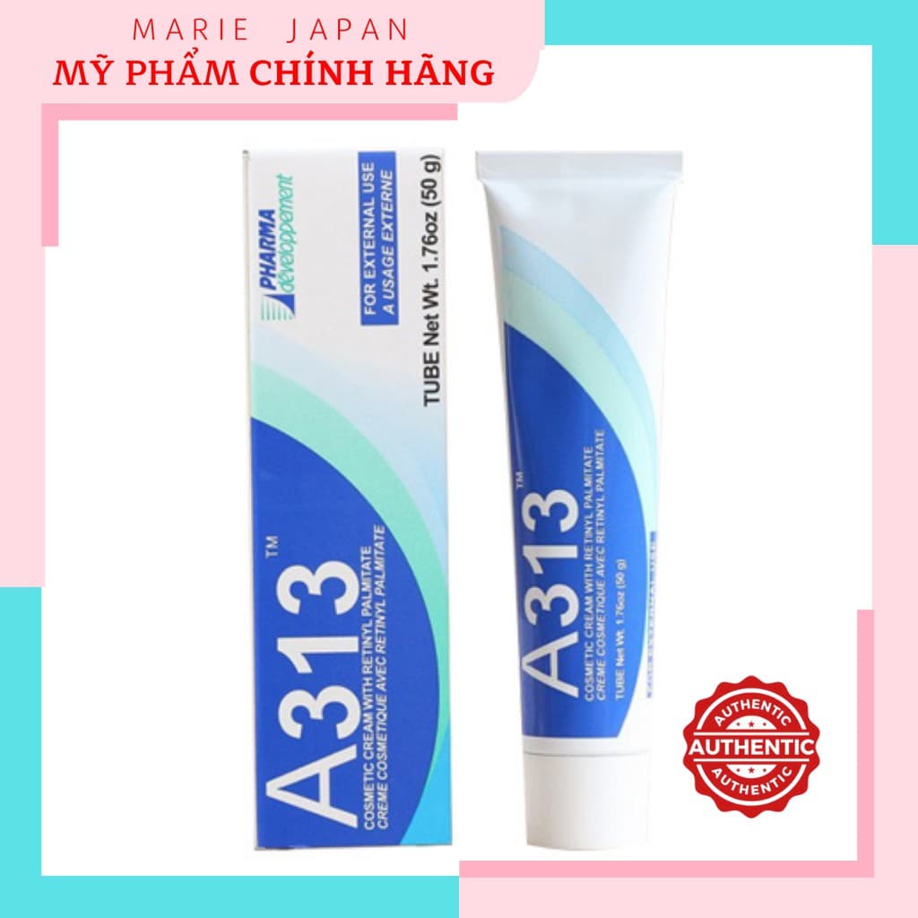 [HCM]Kem Dưỡng Giảm Mụn Chống Lão Hóa Retinol A313 Pommade Cream Pháp 50g