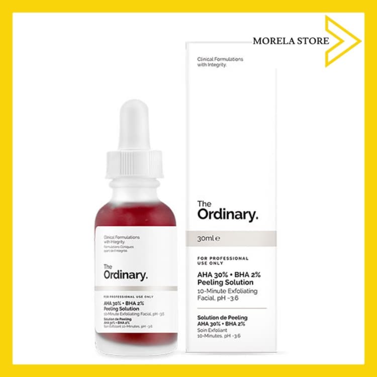 [HCM]Serum tẩy tế bào chết The Ordinary AHA 30% + BHA 2% Peeling Solution