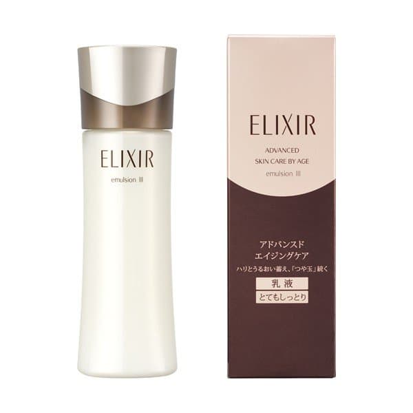 Sữa dưỡng da chống lão hoá Shiseido Elixir Advanced Skin Care by Age Emulsion I/III (130ml) - Nhật Bản nội địa