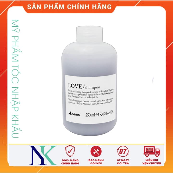 Dầu Gội Dịu Nhẹ Cho Mái Tóc Thẳng Mượt Love Smoothing 250Ml