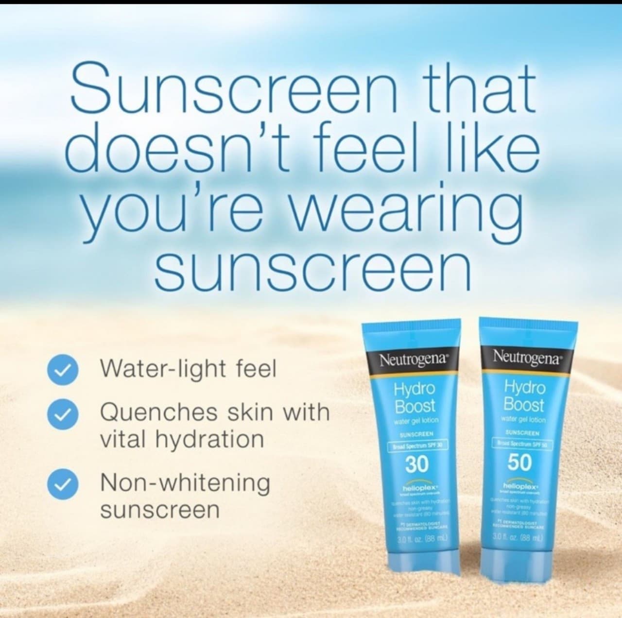 Kem Chống Nắng Neutrogena Hydro Boost Water Gel Lotion Sunscreen SPF50 88ml