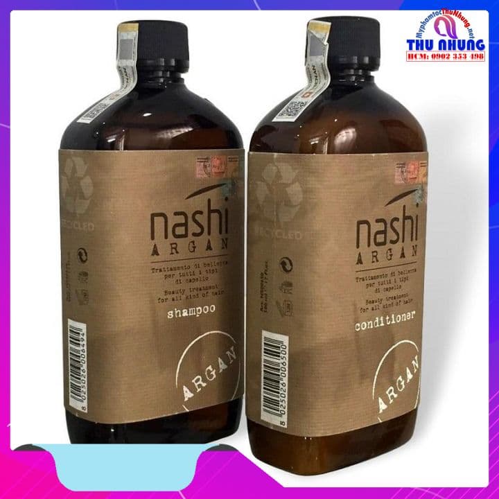 [HCM]Cặp dầu gội xả siêu mượt Nashi Argan Classic Shampoo and Conditioner 500ml