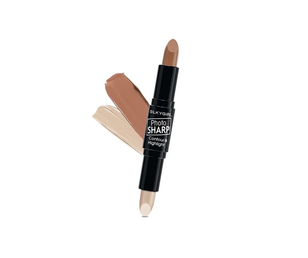 [HCM]SILKYGIRL TẠO KHỐI 2 ĐẦU PHOTOSHARP CONTOUR & HIGHLIGHTER 02 Natural Medium
