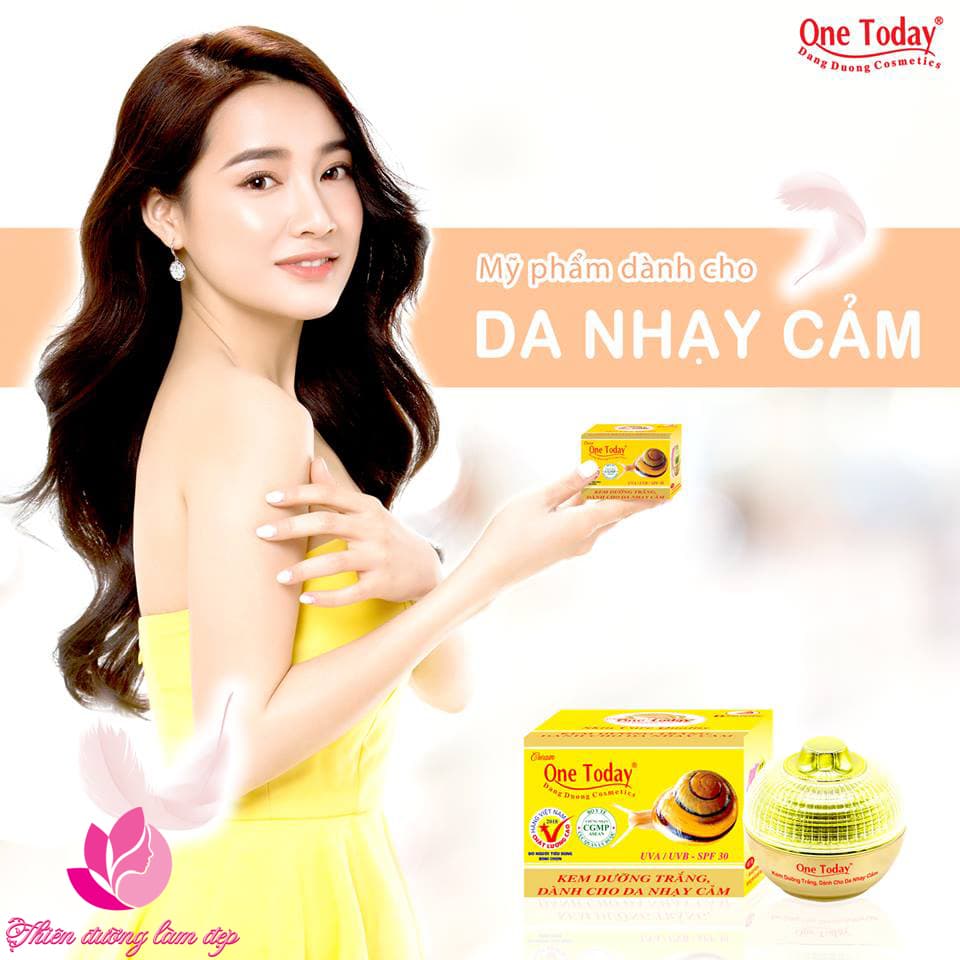 [HCM]Kem dưỡng trắng dành cho da nhạy cảm ONE TODAY - 8g