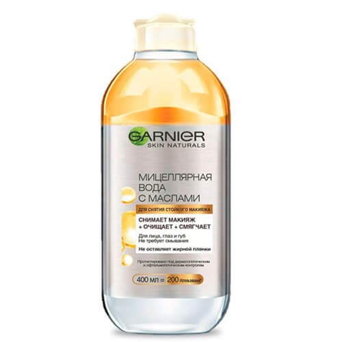 Nước Tẩy Trang Garnier Skin Active Oil-Infused Micellar Cleansing Water 400ML