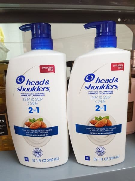 [HCM]Dầu gội xả dầu Hạnh nhân ngăn rụng tóc HEAD&SHOULDERS Dry Scalp Care 2in1 950ml