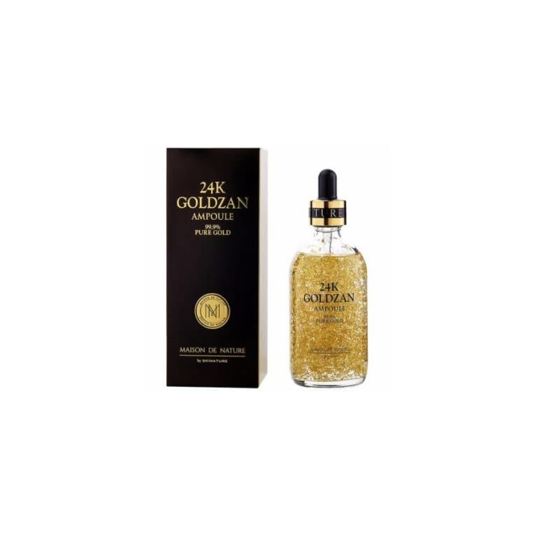 Tinh Chất Manfaat Serum 24K Goldzan Ampoule 99.9% Pure Gold 100ml