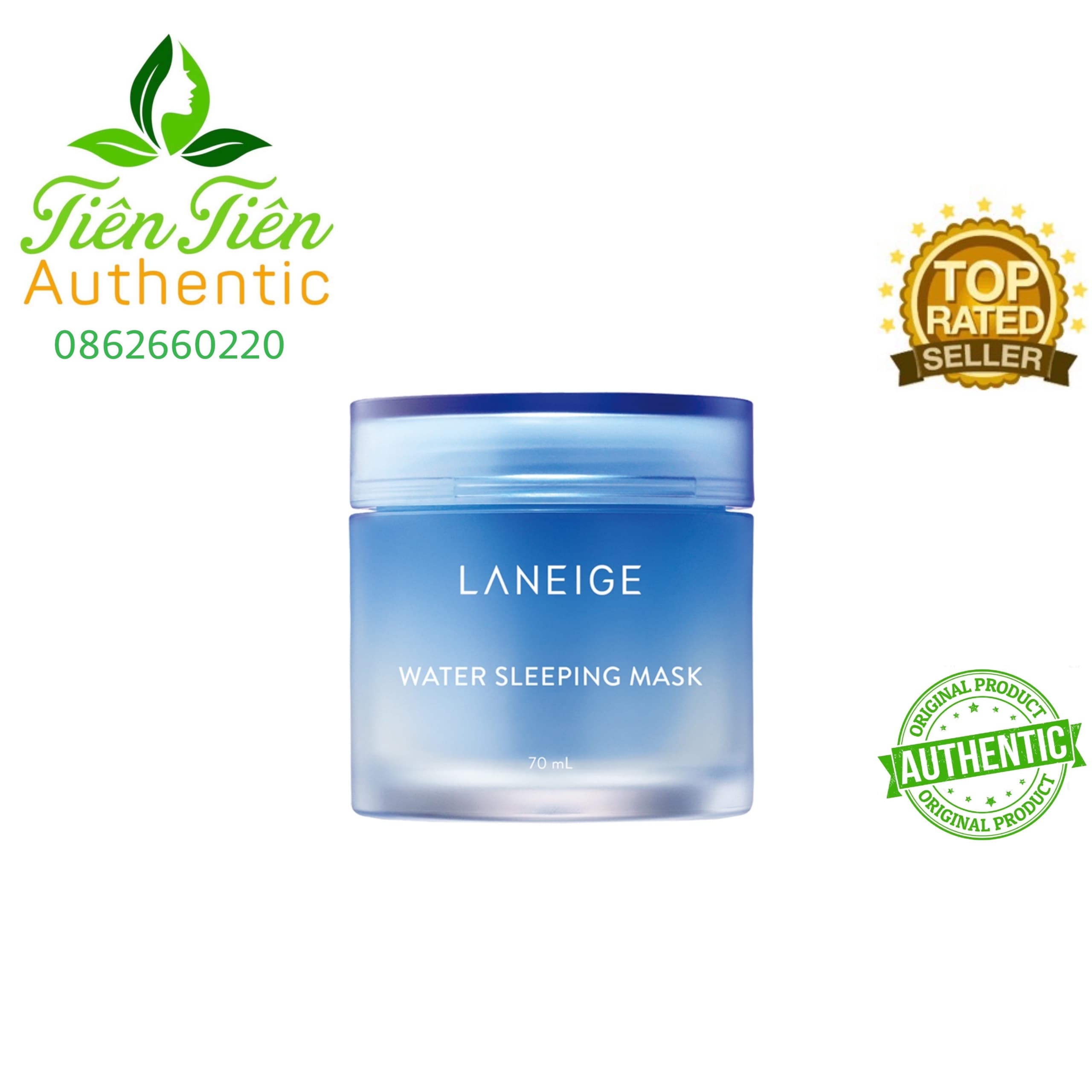 Laneige - Mặt nạ ngủ Water Sleeping Mask fullsize 70ml