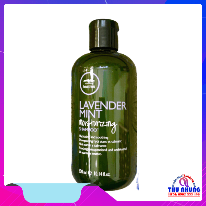 [HCM]Dầu gội Paul Mitchell Lavender Mint Moisturizing shampoo cho tóc khô hư tổn 300ml