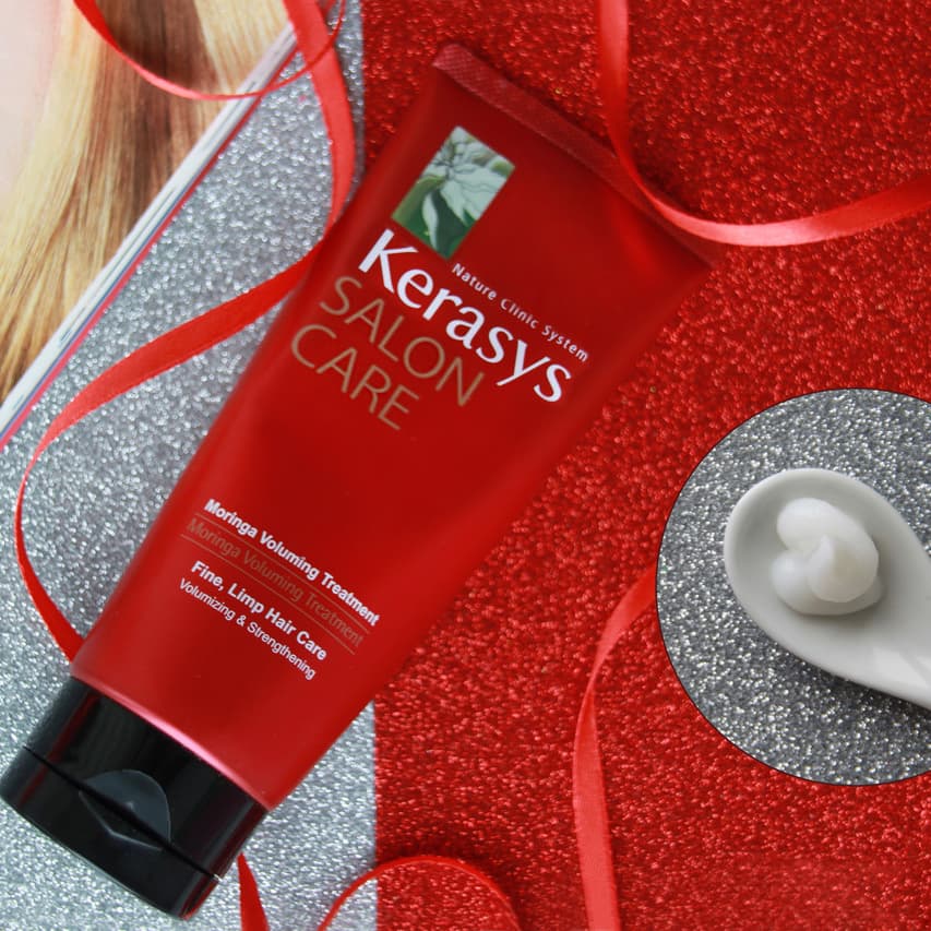 Kem hấp dưỡng tóc mềm mượt và chắc khỏe Kerasys Salon Care Voluming Hàn Quốc 200ml