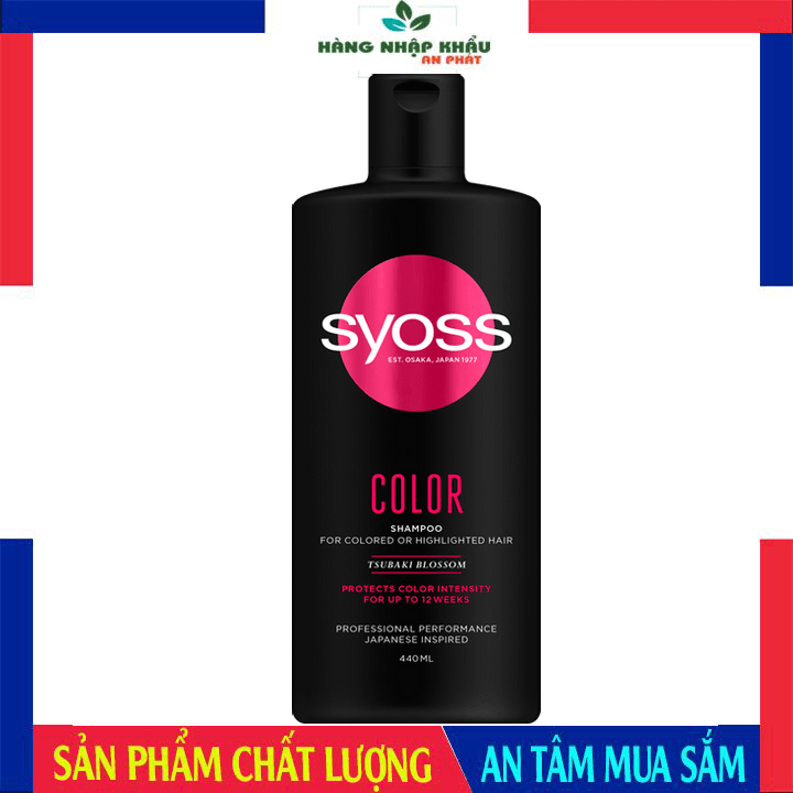Dầu gội cho tóc nhuộm bảo vệ màu tóc nhuộm Syoss Color440 ml