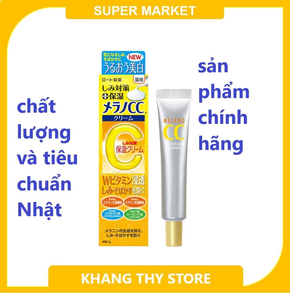 Kem Dưỡng Da CC Melano Moisture Cream 23g