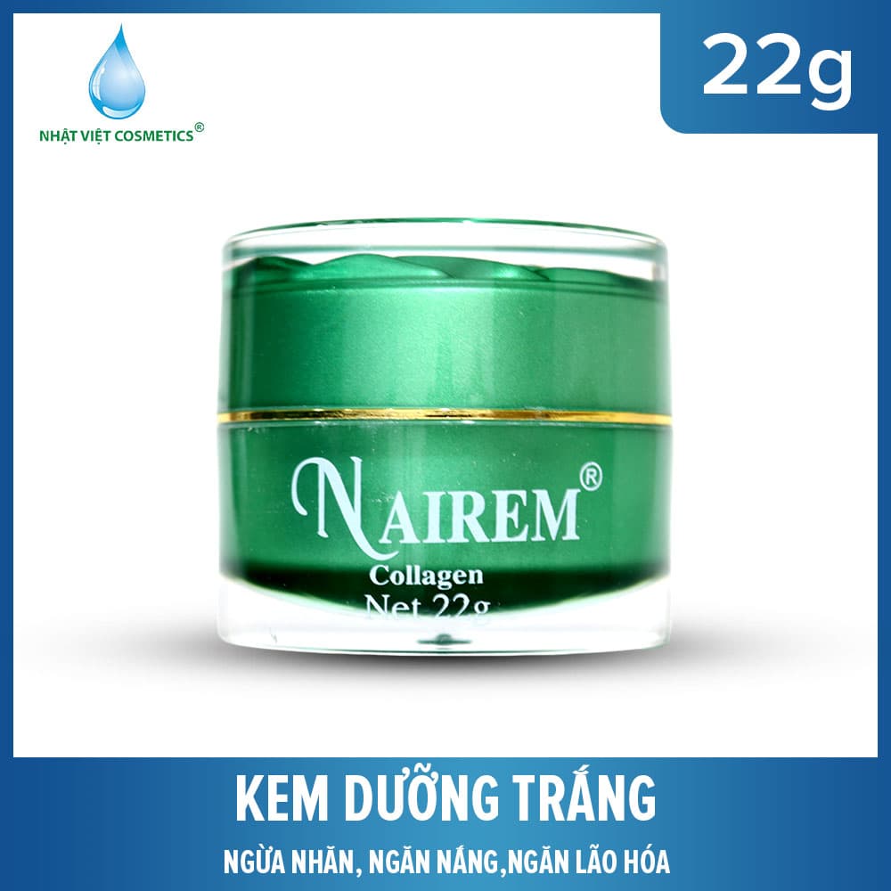 [22g] Kem dưỡng trắng- ngừa nhăn da- chống nắng- ngừa láo hóa da 8td NAIREM - Mỹ phẩm Hà Linh