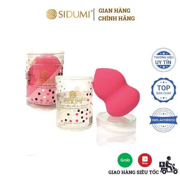 Bông mút tán kem nền Sidumi cao cấp hình hồ lô
