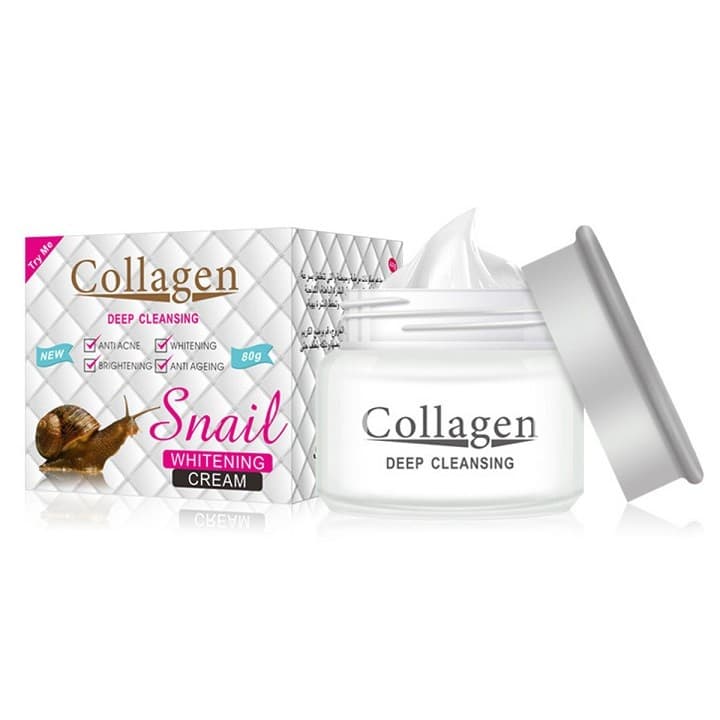 Kem Dưỡng Da Trắng Da Cao Cấp ốc Sên Collagen Snail Whitening Cream Chiết Xuất 80g