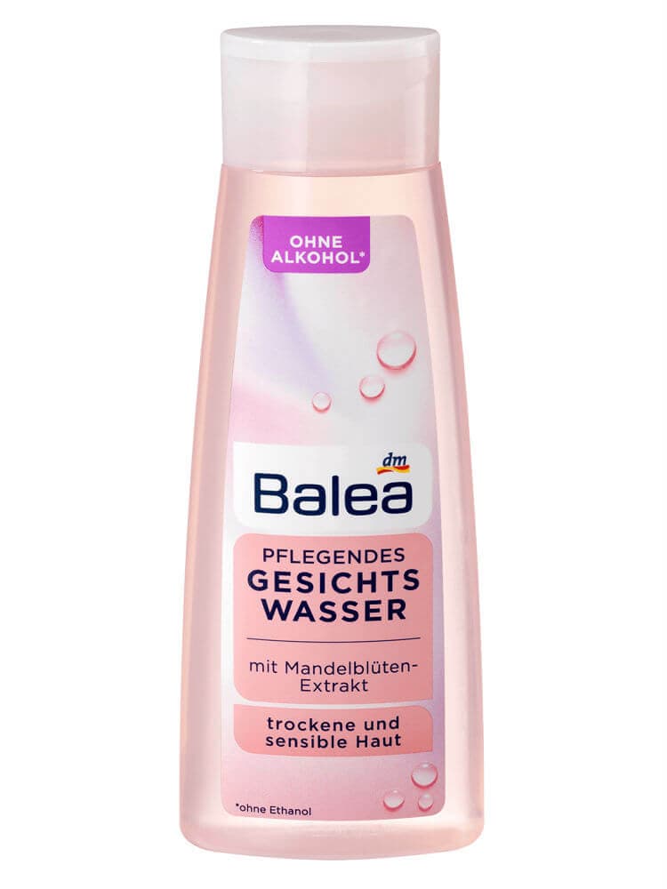 Nước hoa hồng dưỡng ẩm Balea không chứa cồn 200ml - Đức ( cho da khô và nhạy cảm)