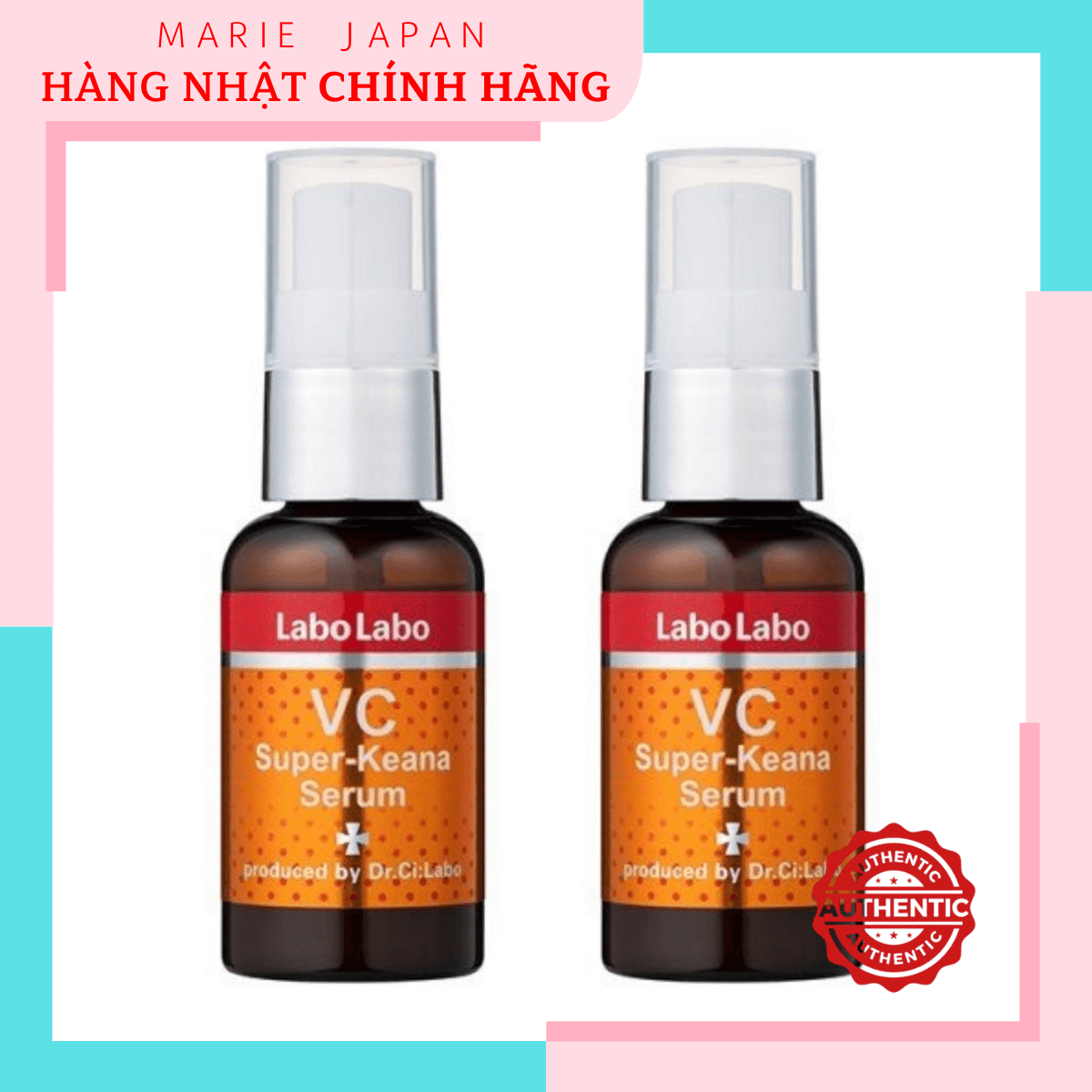 [HCM]Serum Se Khít Lỗ Chân Lông Và Làm Sáng Da Dr.Ci Labo Labo Vc Super-Keana Nhật Bản 40ML