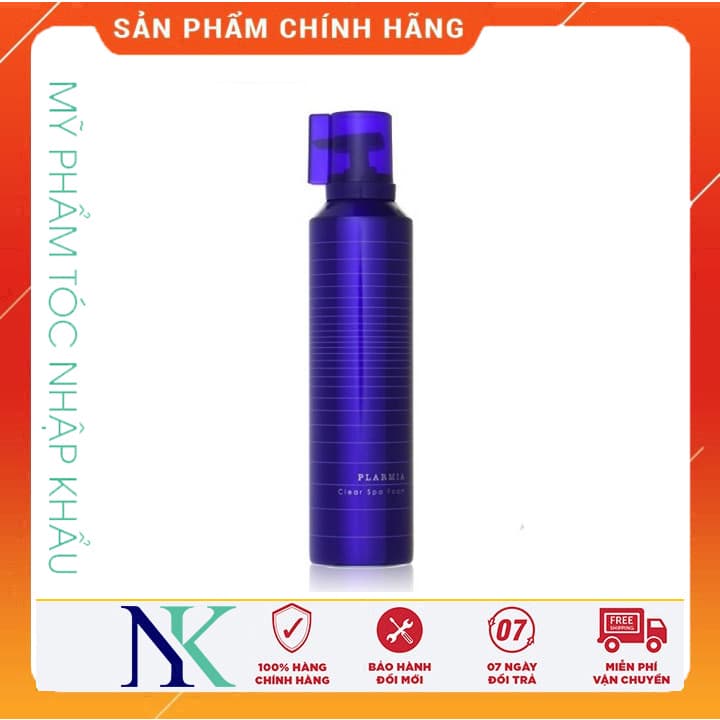 [HCM]Dầu Gội Bọt Khí Milbon Plarmia Clear Spa Foam Chống Rụng Tóc 320Ml