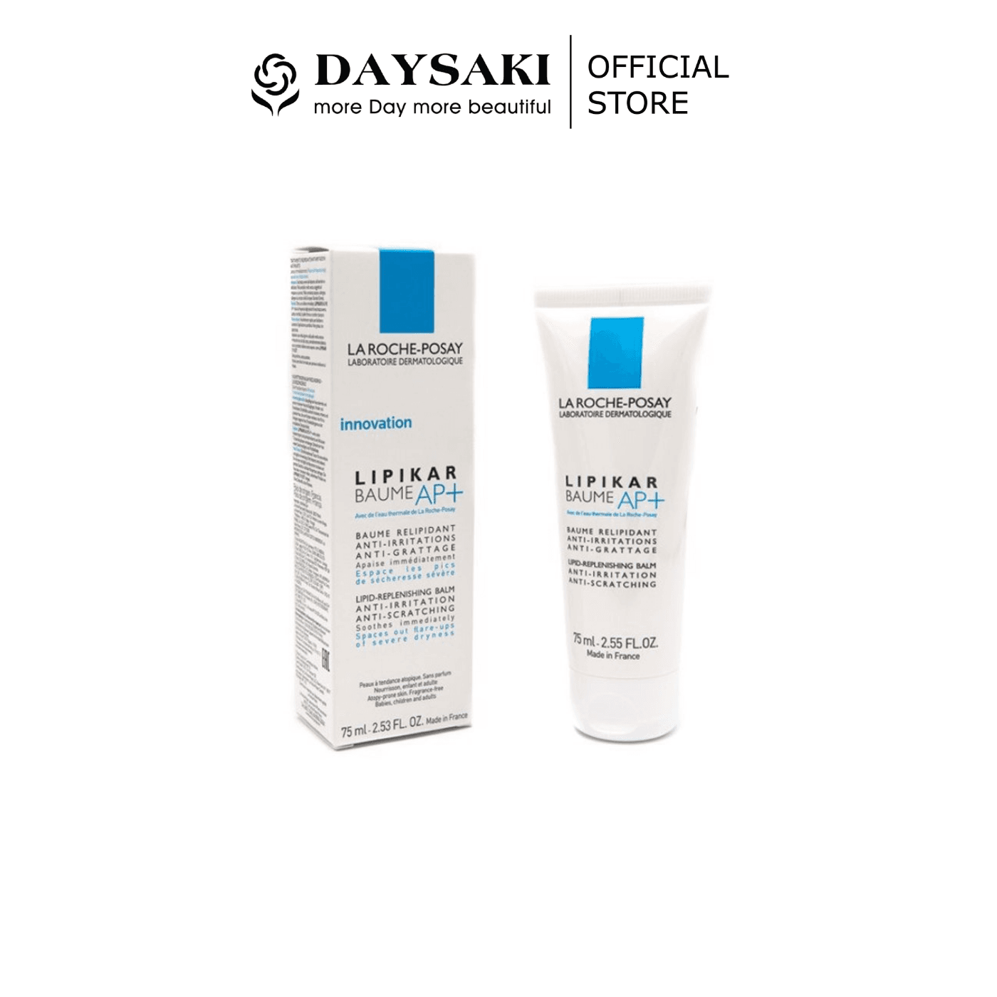 [HCM]La Roche Posay Kem Dưỡng Làm Dịu Da Cho Da Bị Ngứa  Mẫn Đỏ  Khó chịu và Bị Viêm Lipikar Baume AP+ 75ml
