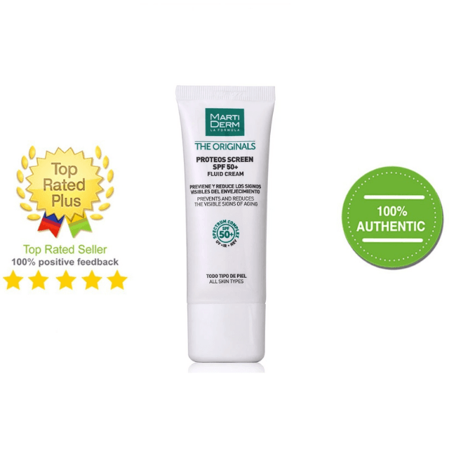 [HÀNG CÔNG TY] Kem Chống Nắng Bảo Vệ Da Toàn Diện Cho Da Dầu Mụn Nám Và Tăng Sắc Tố MartiDerm Proteos Screen SPF 50 + Fluid Cream 40ml